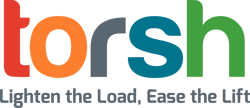 torsh logo - lighten the load - full color
